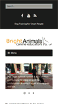 Mobile Screenshot of brightanimals.com